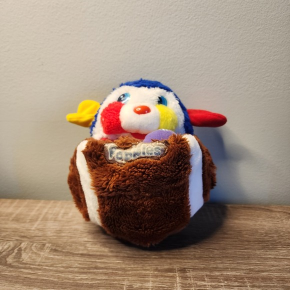 Vintage 1986 Sports Popples Football Player Plush Toy Touchdown - Picture 7 of 8